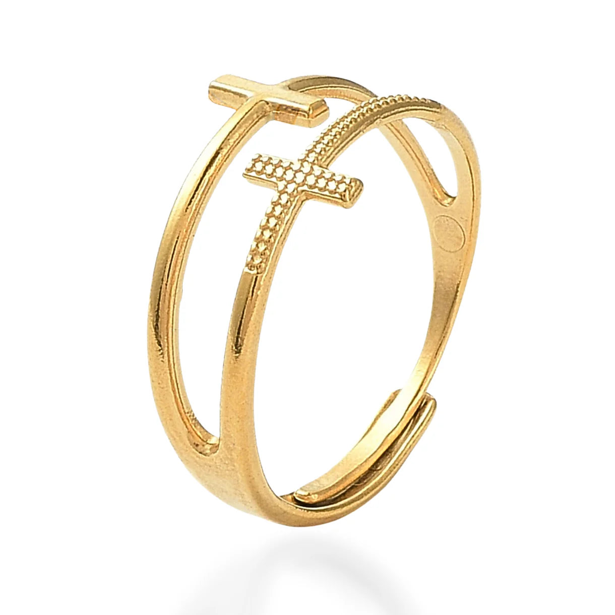Heaven’s Grace Adjustable Cross Ring