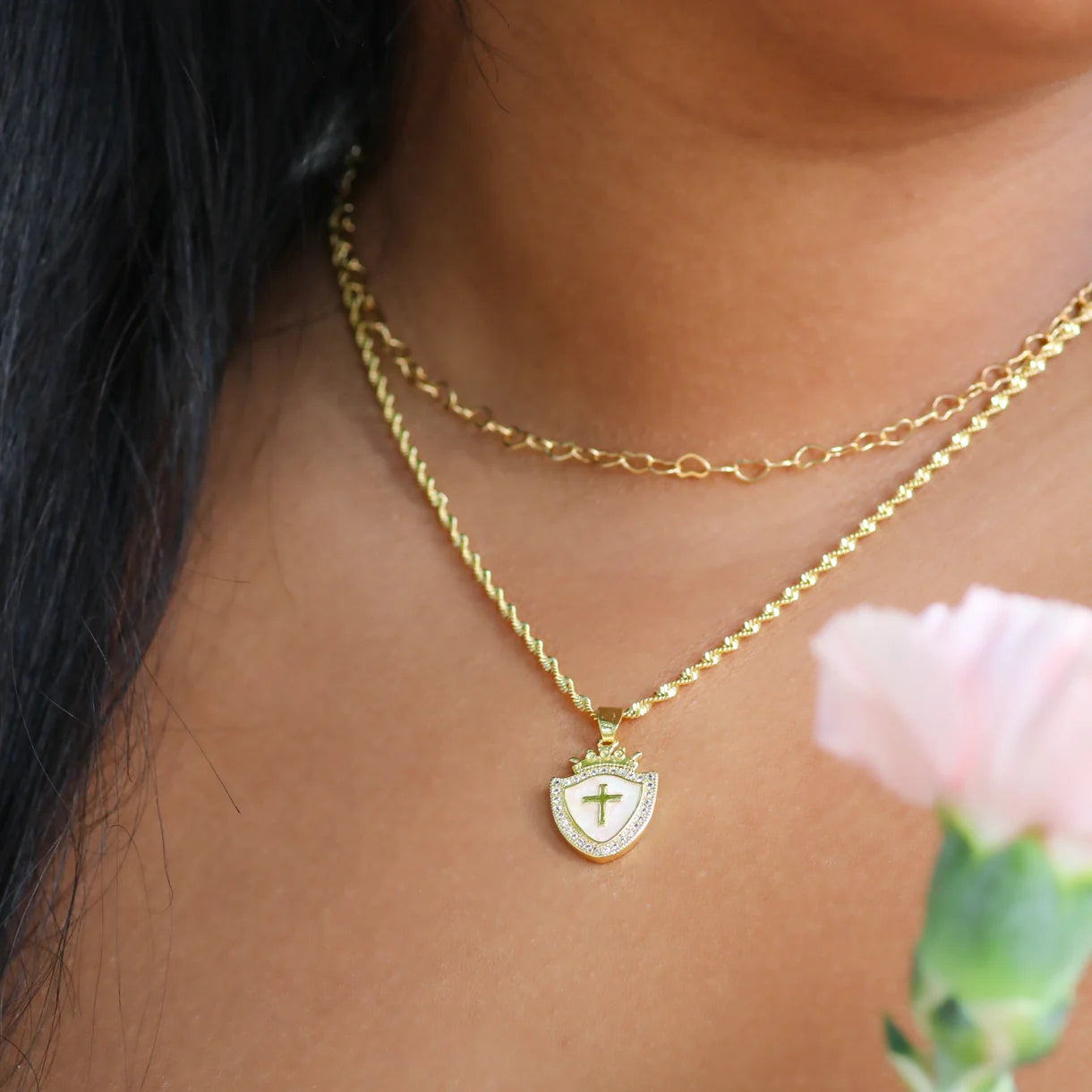 Shield of Faith Necklace