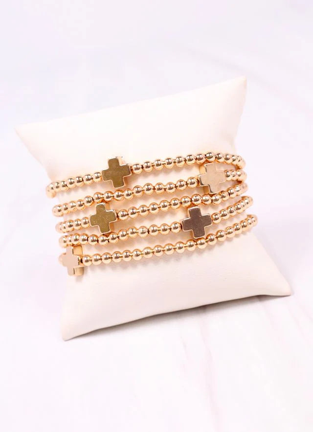 Golden Promise Bracelet Set
