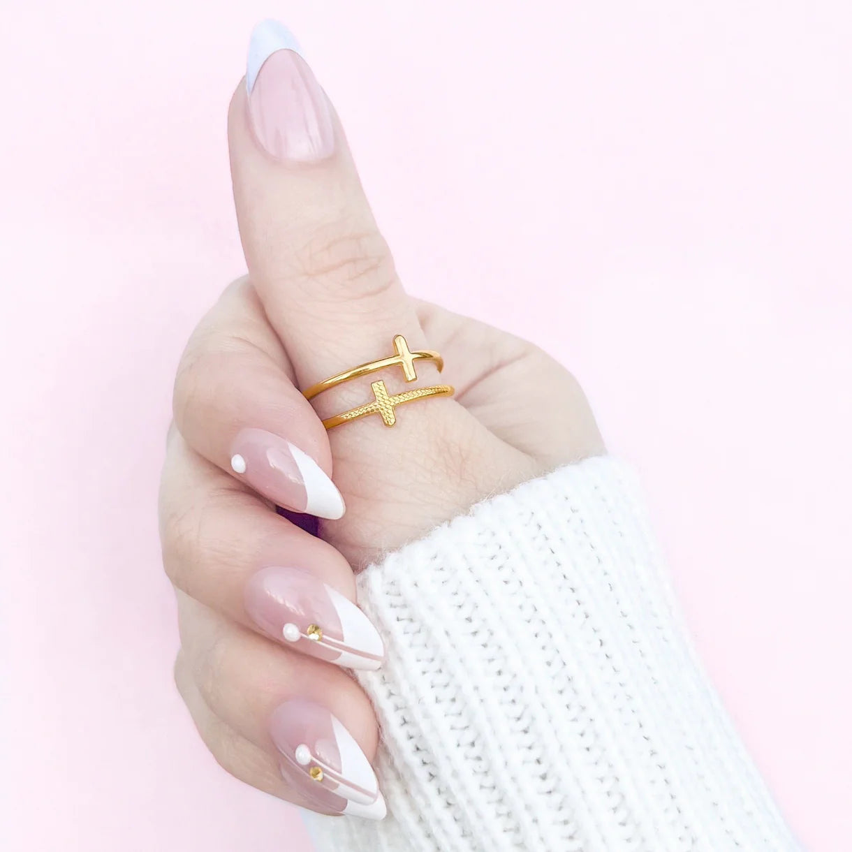 Heaven’s Grace Adjustable Cross Ring