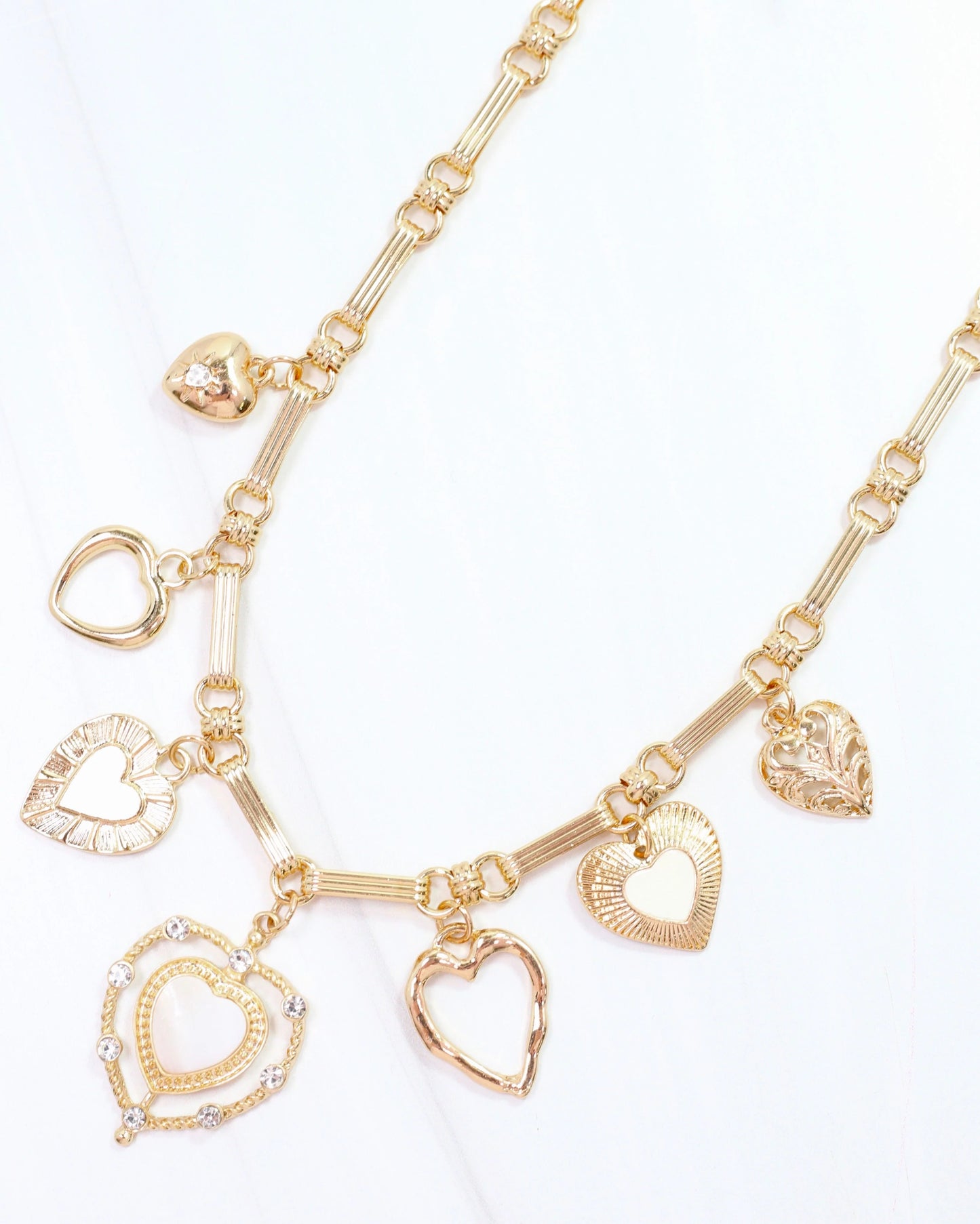 Adorned in Love Charm Necklace