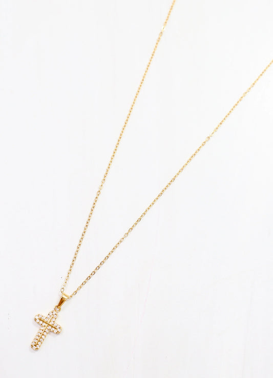 In Paradise Cross Necklace