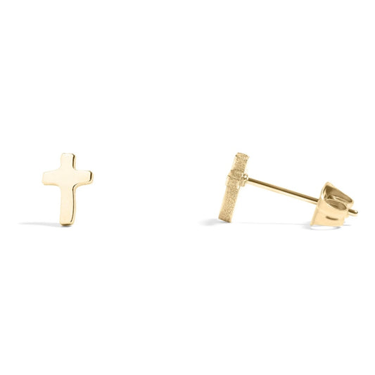 Gili X Adorned Co. Simplicity Cross Earrings