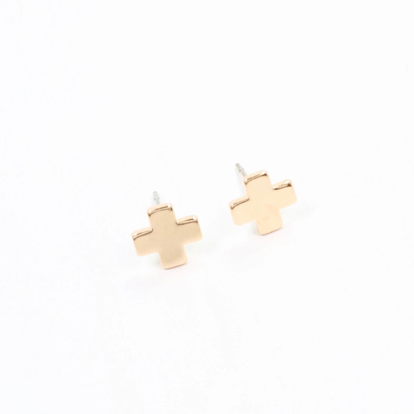 Gili X Adorned Co. Simplicity Cross Earrings