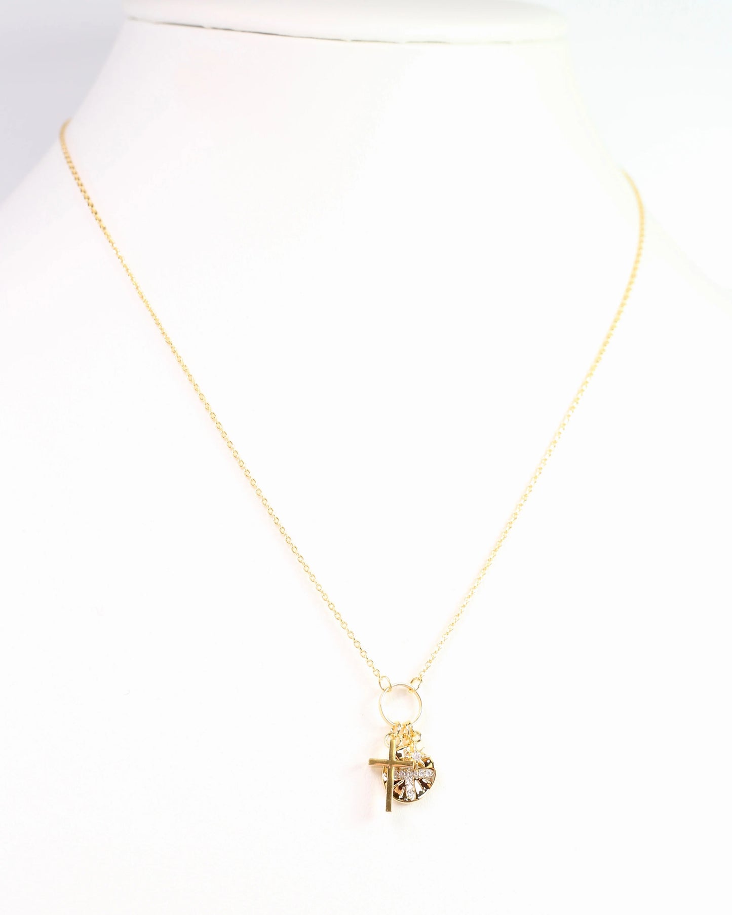 North Star Cross Necklace