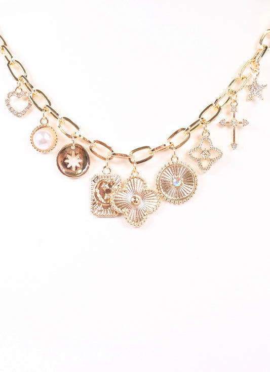 Story of Me Charm Necklace