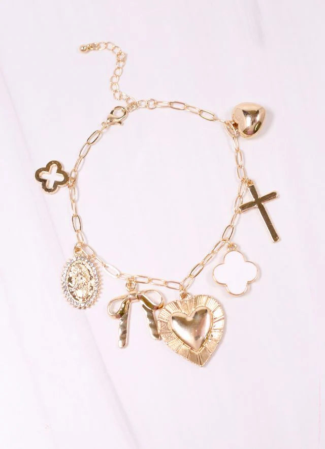 Everything Beautiful Charm Bracelet
