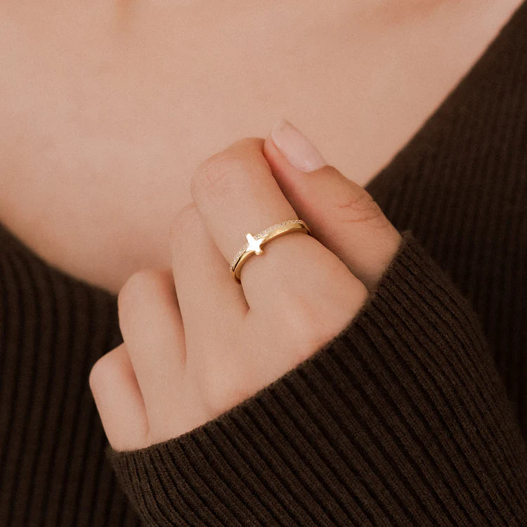 Let God Be In Control Ring