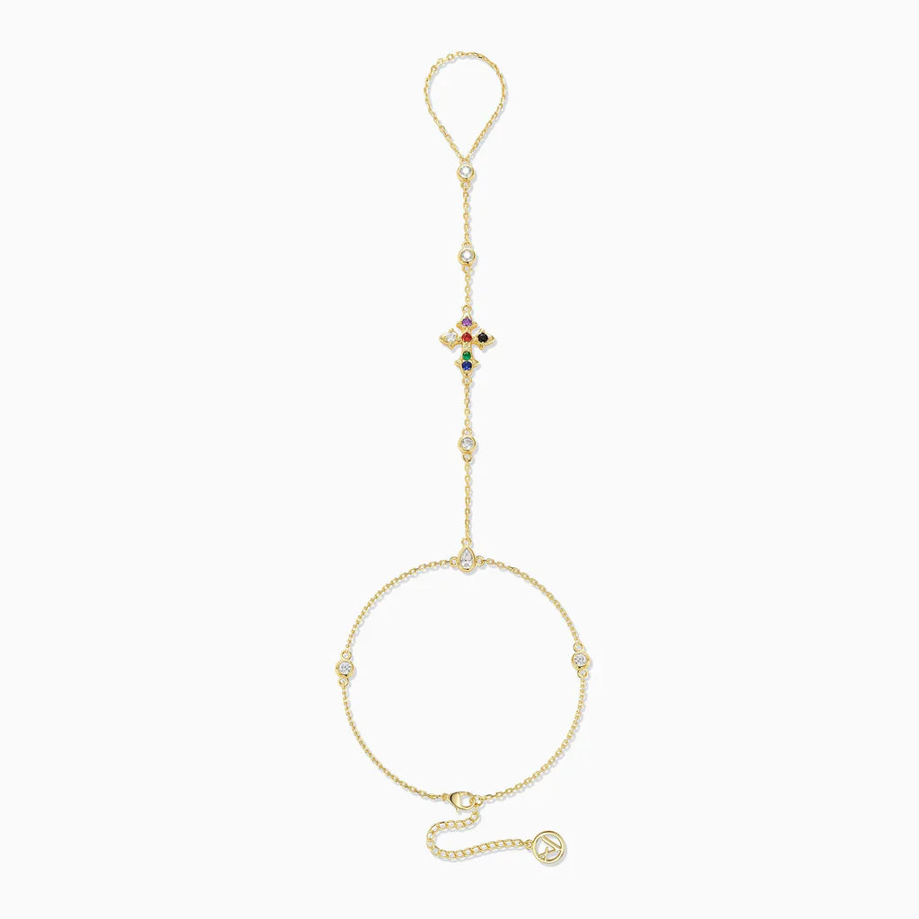 Radiance Cross Hand Chain