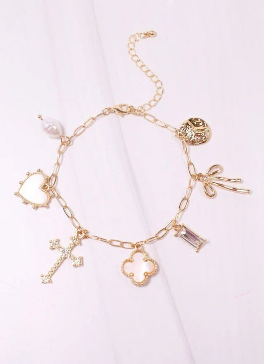 Joyful Things Charm Bracelet - The Adorned Co.