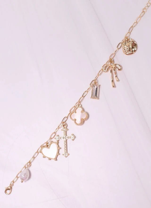 Joyful Things Charm Bracelet - The Adorned Co.